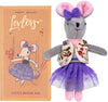 LEVLOVS Mouse in a Box Birthday Mouse Baby Mice in a Cheese Box Baby Registry Gift Birthday Gift Designer Doll