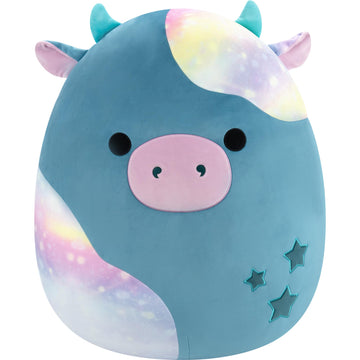 Squishmallows Original 24in Presto The Teal Galaxy Cow - Official Jazwares Plush (Jumbo)