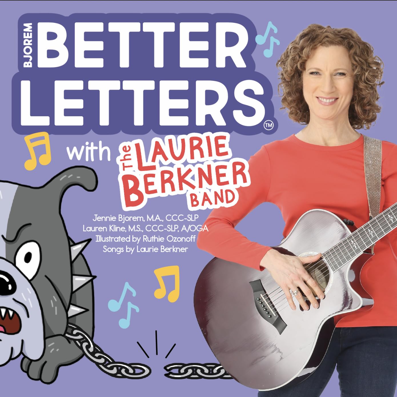 Bjorem Better Letters® and The Laurie Berkner Band ABCs Card Deck, Learn Letters and Sounds paired with Laurie Berkner's 6 Better Letters Songs