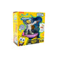 SPONGEBOB SQUAREPANTS Jelly Fishin Gliders - 5 in Sandy Cheeks Pull-Back Racing Toy with Action Net, Fast Motion & Undersea Adventure Play for Kids