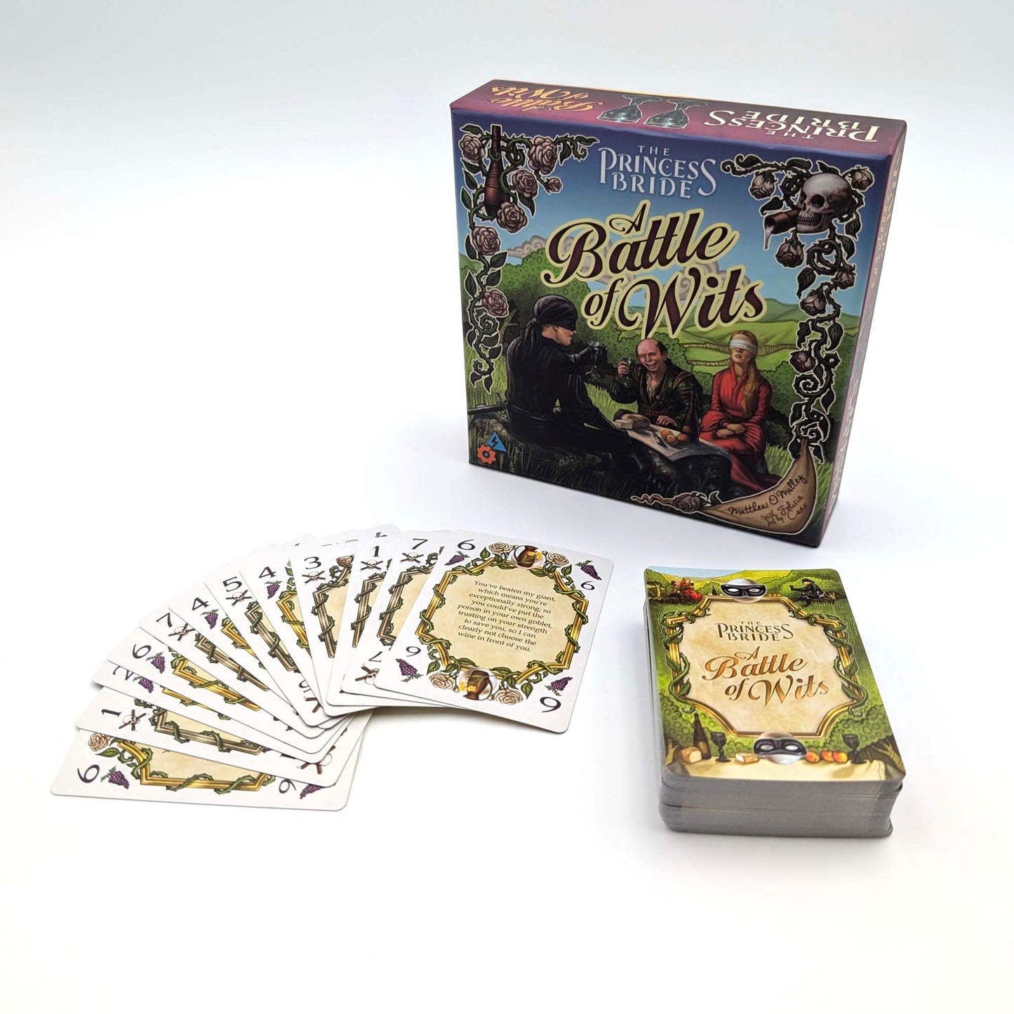 The Princess Bride: Battle of Wits 3rd Edition | Bluffing Party Game | 2-10 Players | Age 10+ | Family & Friends Game Night | Classic Movie Board Game