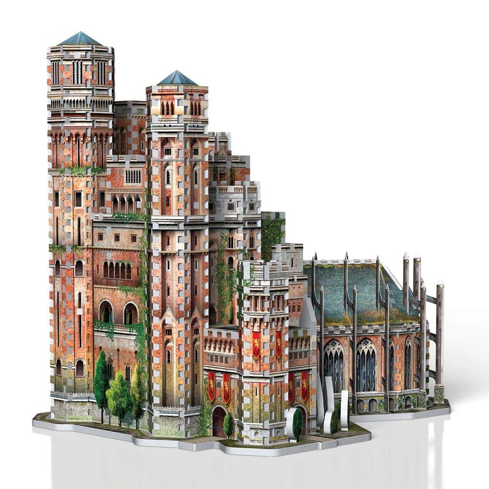 WREBBIT 3D - Game of Thrones The Red Keep 3D Jigsaw Puzzle (845 Piece) GOTRK