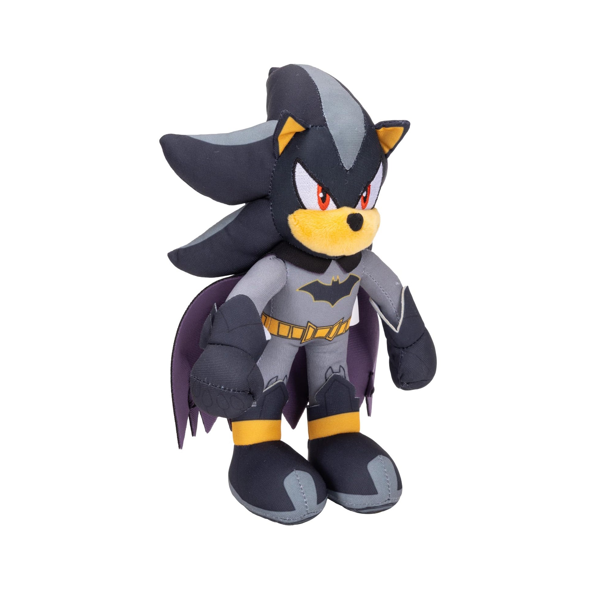 Sonic The Hedgehog DC Comics Shadow as Batman and Sonic as The Flash 9” Plush 2-Pack