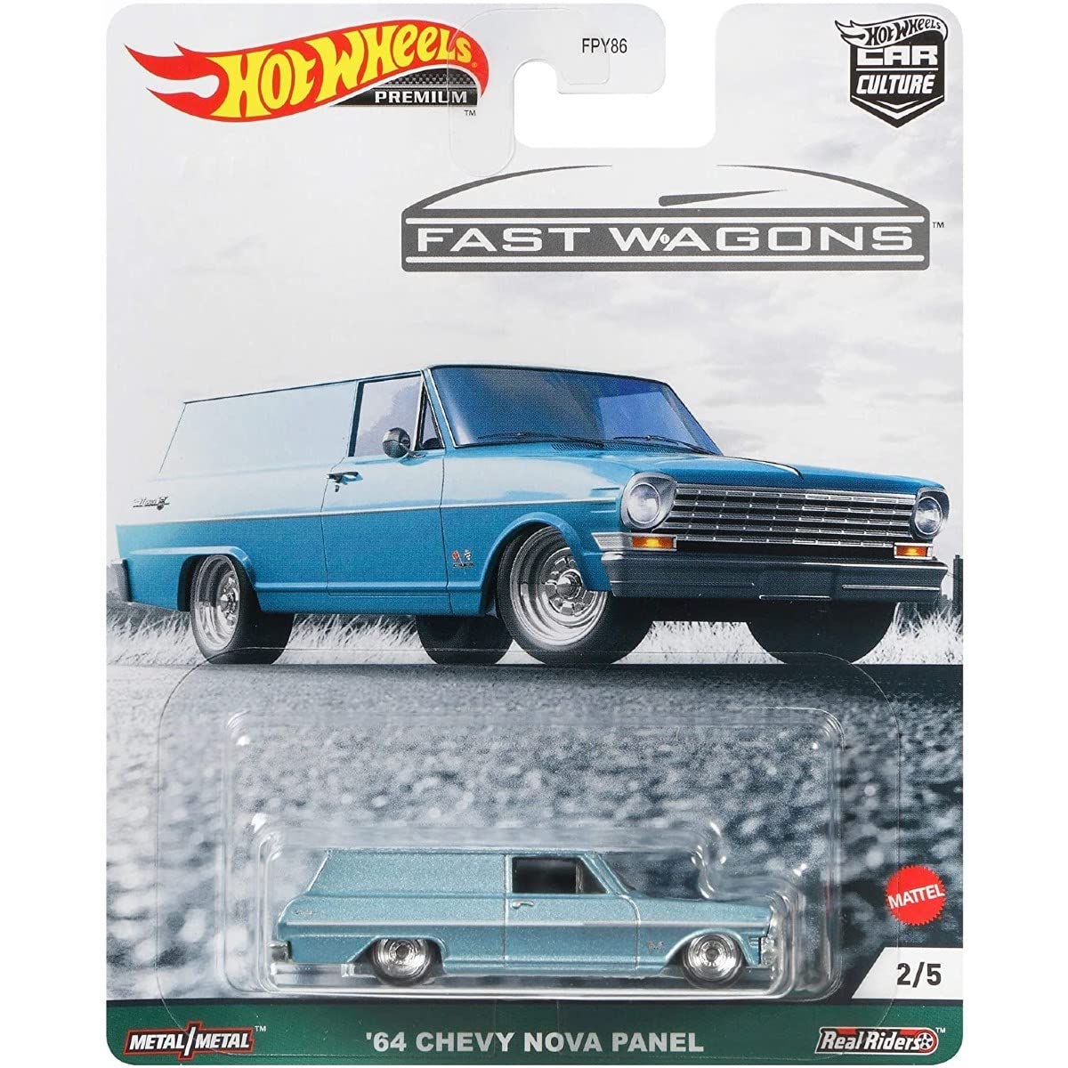 Hot Wheels Car Culture Circuit Legends Vehicles for 3 Kids Years Old & Up, Premium Collection of Car Culture 1:64 Scale Vehicles