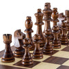AMEROUS Wooden Chess Pieces Only, Tournament Staunton Wood Chessmen with 3.5 inches King, Chess Game Pawns for Chess Board Game, Replacement