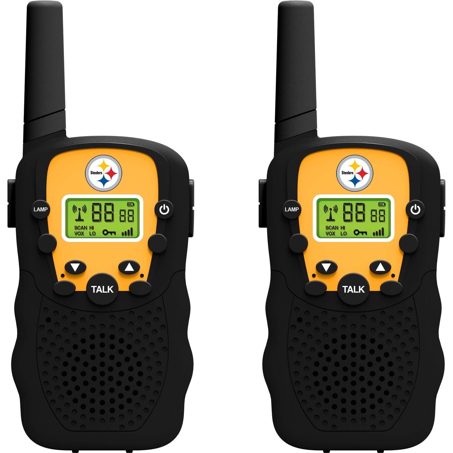 Officially Licensed NFL NFL-WT-Pit NFL Team Walkie Talkies (2Piece Set) Pittsburgh Steelers