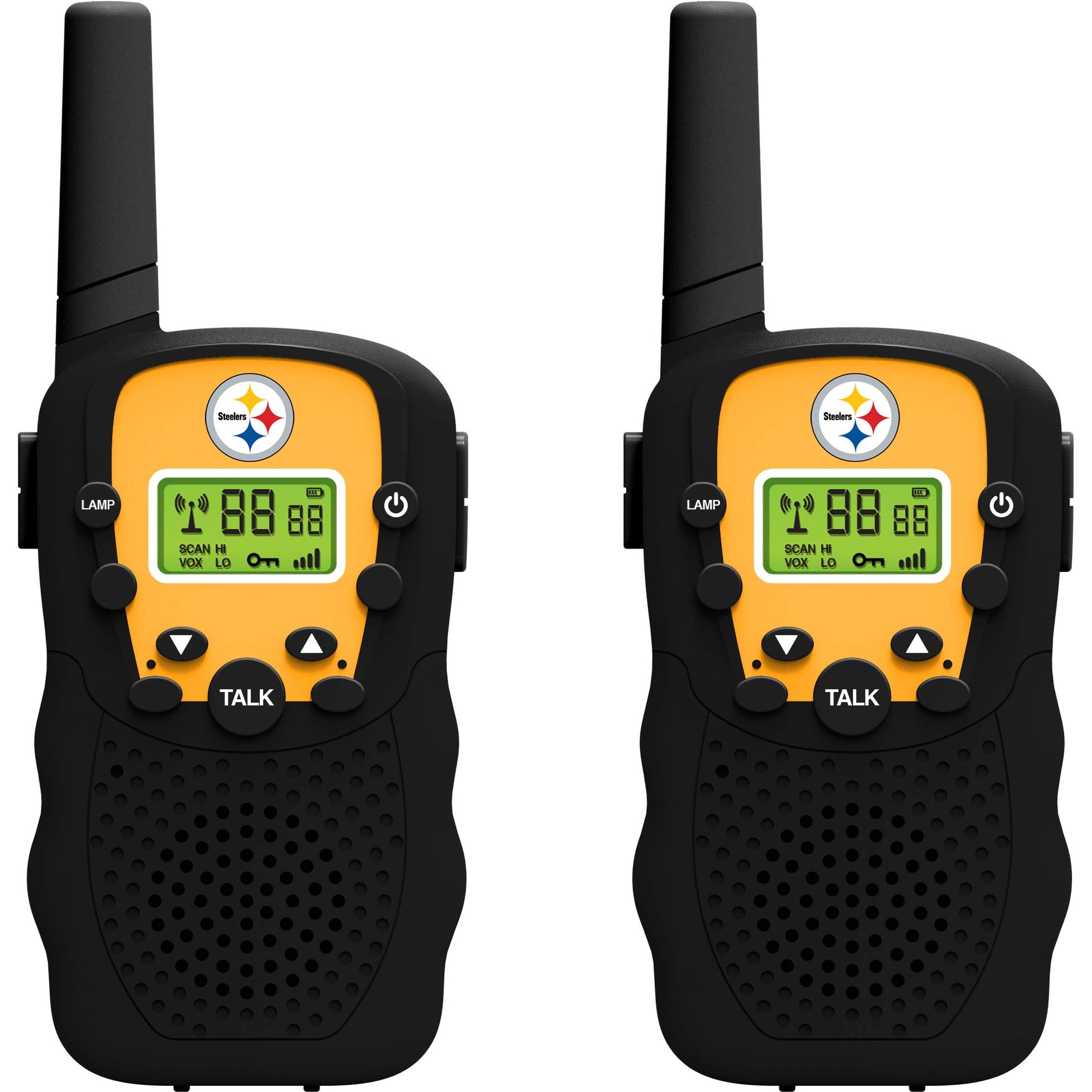 Officially Licensed NFL NFL-WT-Pit NFL Team Walkie Talkies (2Piece Set) Pittsburgh Steelers