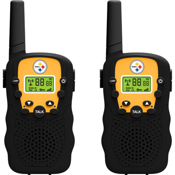 Officially Licensed NFL NFL-WT-Pit NFL Team Walkie Talkies (2Piece Set) Pittsburgh Steelers