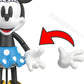 Mattel Disney 100 Collectible Action Figures Mickey and Minnie Mouse, Posable Characters, Swappable Head & Hands, Soft Good Elements