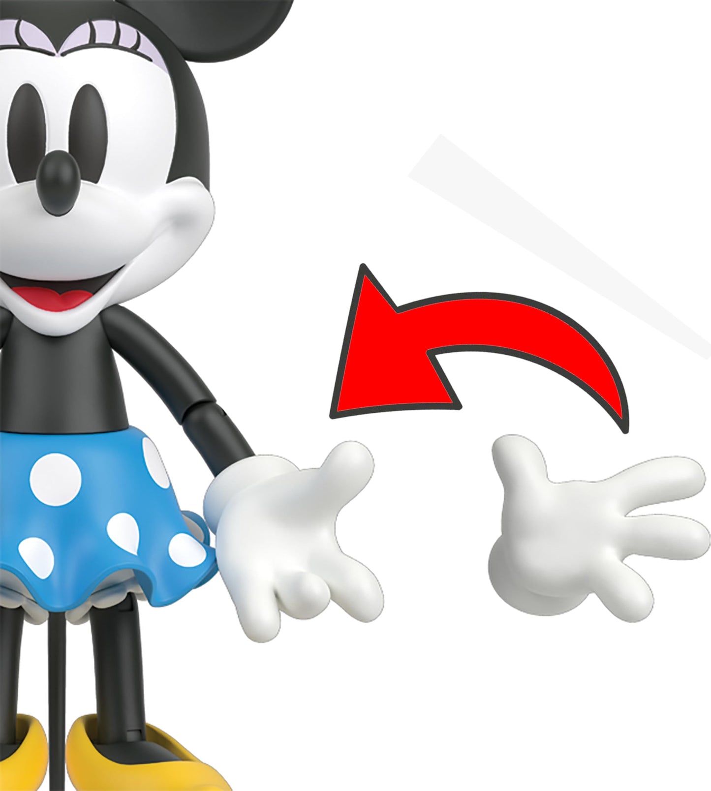 Mattel Disney 100 Collectible Action Figures Mickey and Minnie Mouse, Posable Characters, Swappable Head & Hands, Soft Good Elements