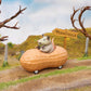 Archie McPhee Possum in a Peanut Pull Back Toy Car (12967)