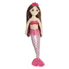 Aurora® Enchanting Sea Sparkles™ Ruby Stuffed Doll - Imaginative Play with Magical Companions - Perfect for Kid's Birthdays and Celebrations - Pink 18