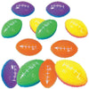 Fun Express Light Up Mini Footballs, Set of 12