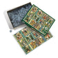 Cobble Hill 1000 Piece Puzzle - Jardiniere: A Gardener's Calendar - Sample Poster Included