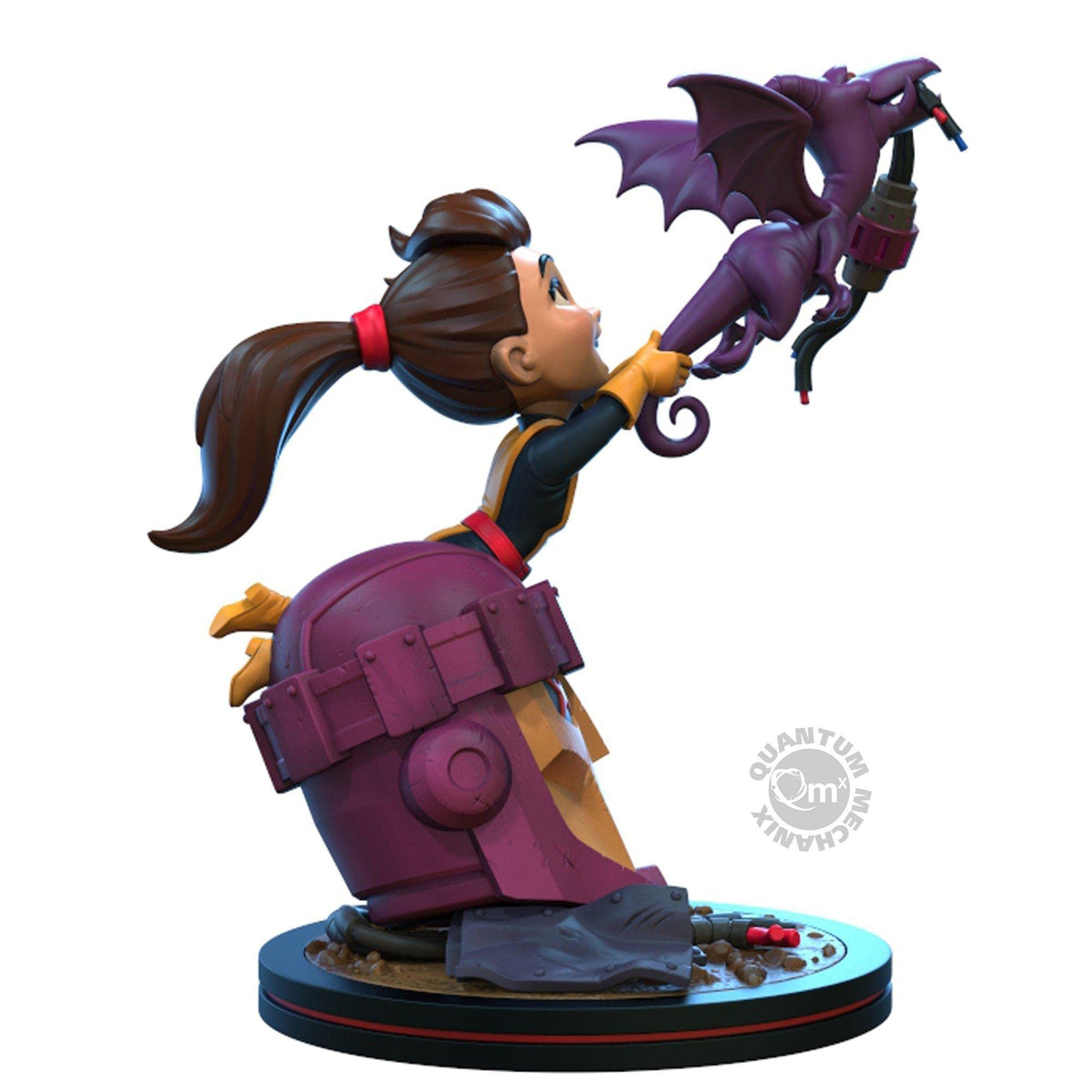 Quantum Mechanix QMx - X-Men - Kitty Pryde and Lockheed Q-Fig EliteDiorama