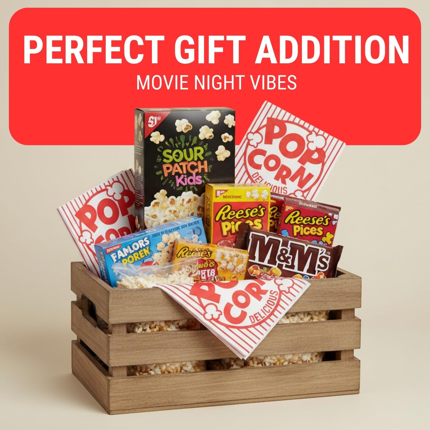 Fun Express Classic Beverage Napkins | Movie Party Theme And Design, 5"