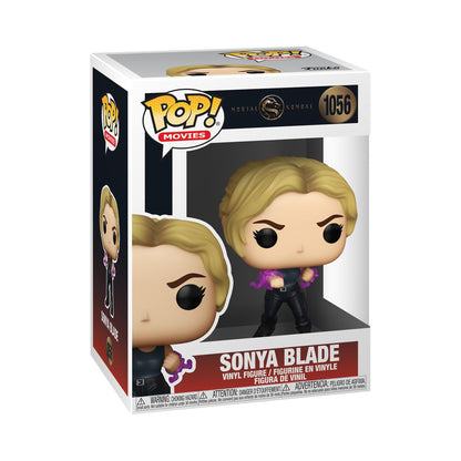 Funko Pop Movies: Mortal Kombat - Sonya Blade Vinyl Figure, Standard - Collectable Vinyl Figure - Gift Idea - Official Merchandise - Toys for Kids