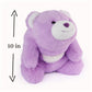 GUND Snuffles 10-Inch Classic Lavender Teddy Bear Plush Toy for Ages 0+