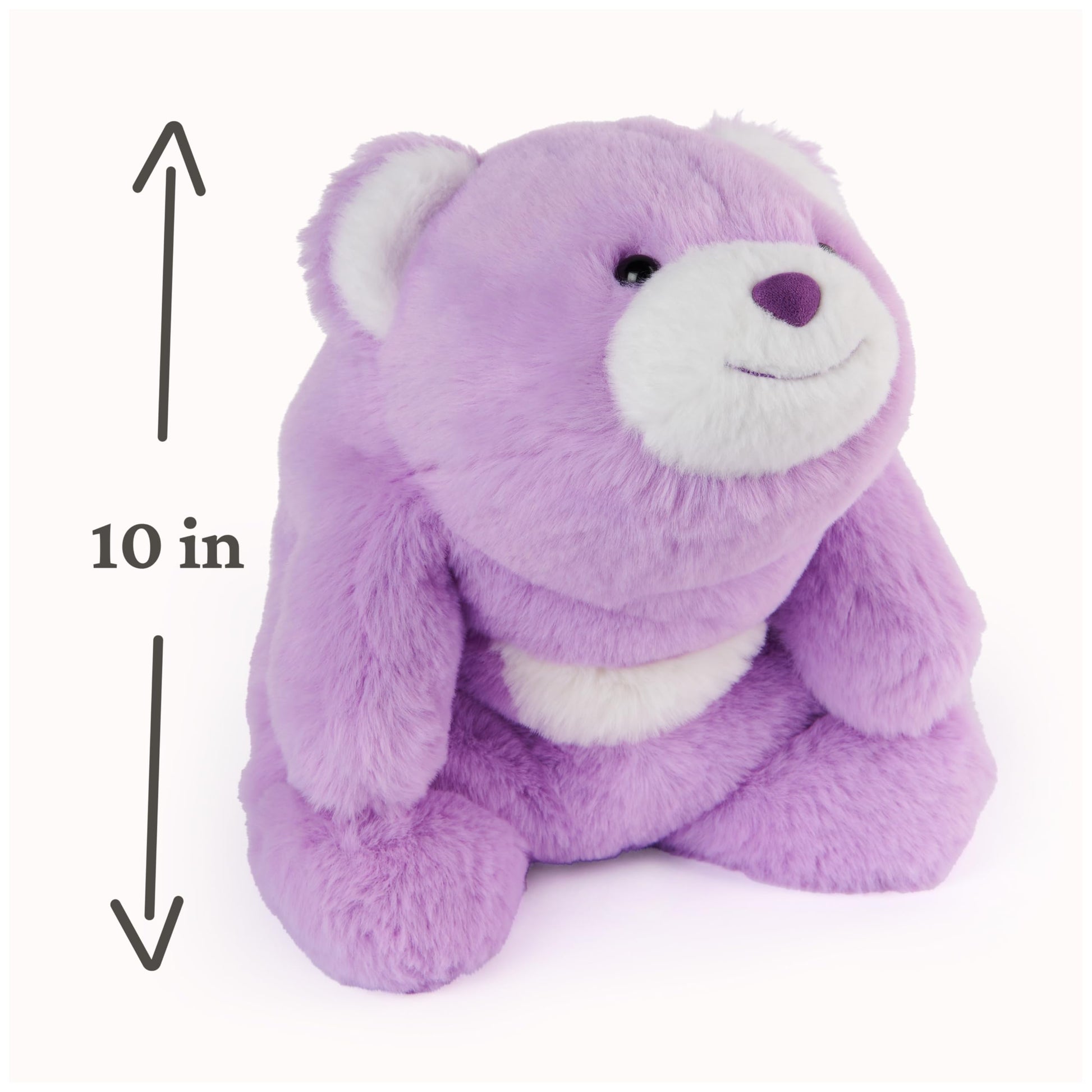 GUND Snuffles 10-Inch Classic Lavender Teddy Bear Plush Toy for Ages 0+