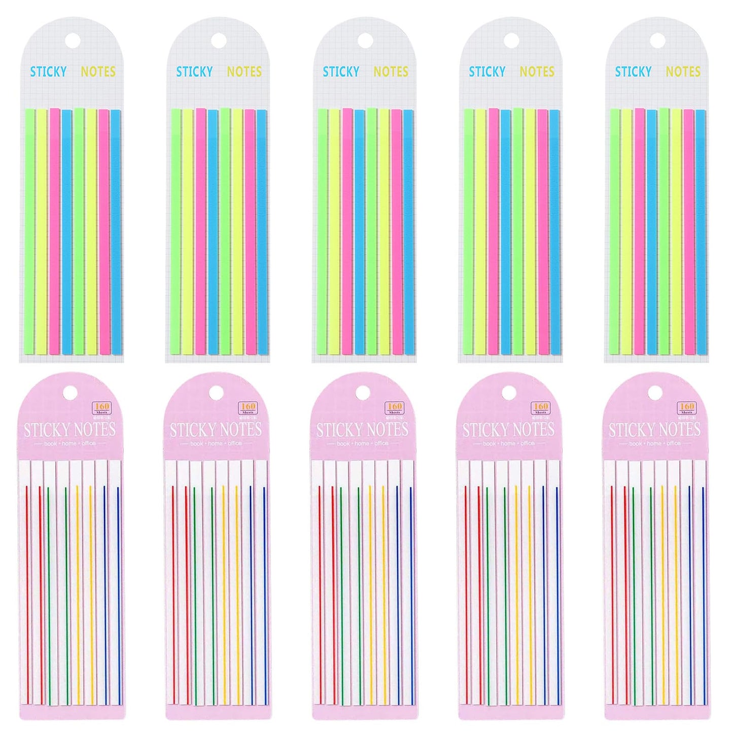 Geyynow 1600 PCS Mahjong Highlighter Strips, Mahjong Line Finder Highlighter Taps Accessories, Transparent Sticky Card Markers Reusable & No Adhesive