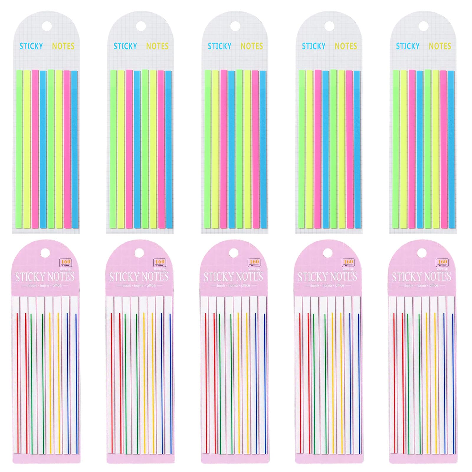 Geyynow 1600 PCS Mahjong Highlighter Strips, Mahjong Line Finder Highlighter Taps Accessories, Transparent Sticky Card Markers Reusable & No Adhesive
