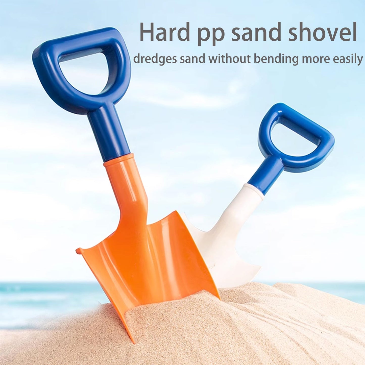 HaiLeTao Beach Toys Set for Kids -Collapsible Sand Bucket&Mesh Beach Bag and Shovels Sand Rake Toy 11Pcs Set, Animal & Dinosaur