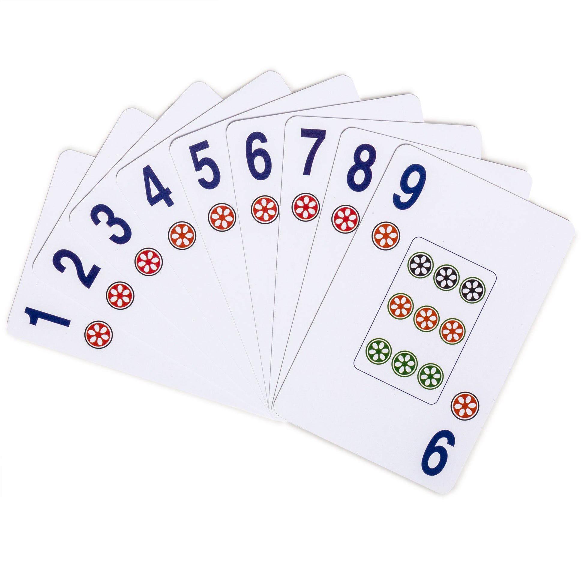 Yellow Mountain Imports American Mah Jongg (Mahjong) Playing Cards, Indigo - 178 Card Set