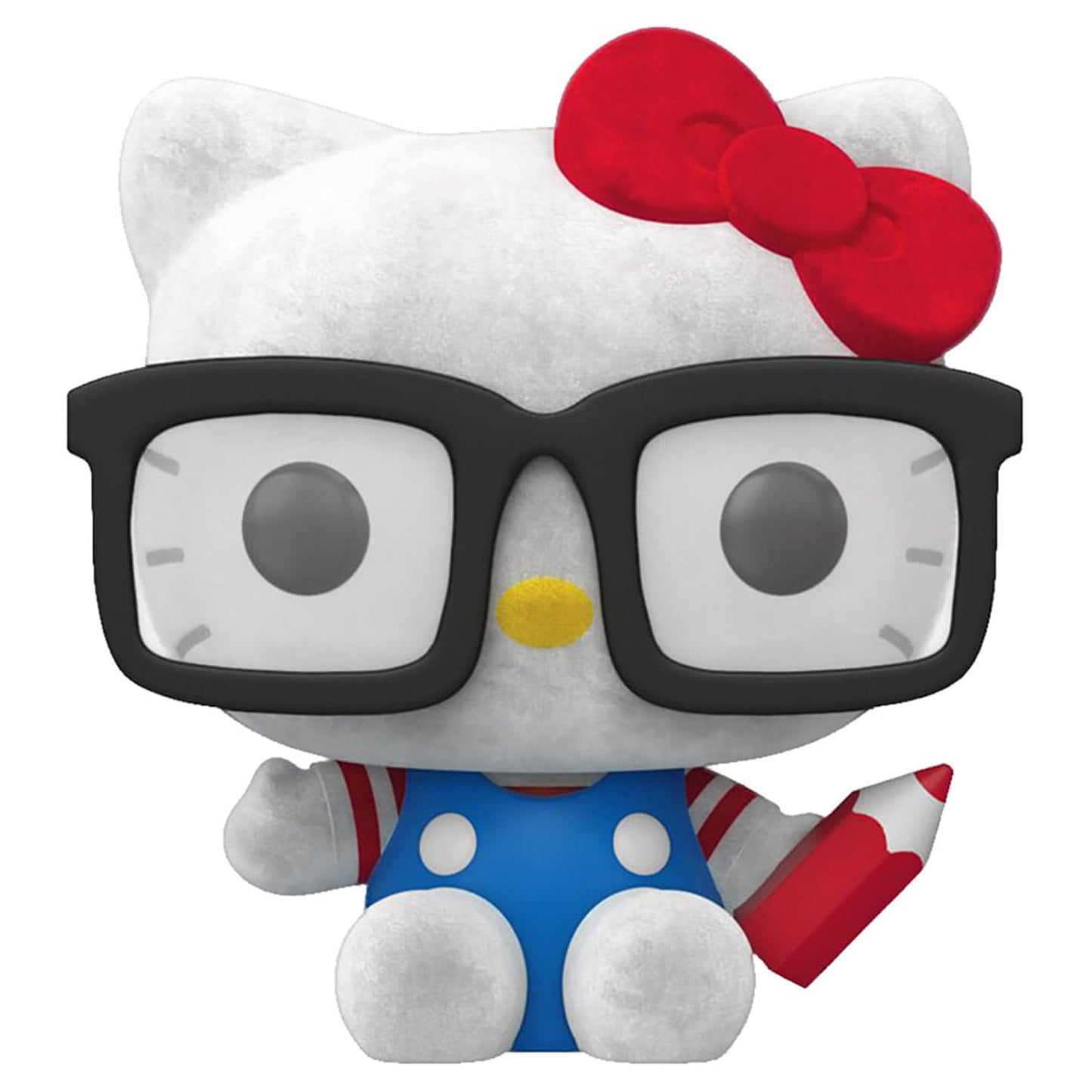 Funko Pop! Hello Kitty 65 - Hello Kitty Hipster Nerd with Glasses Exclusive Flocked