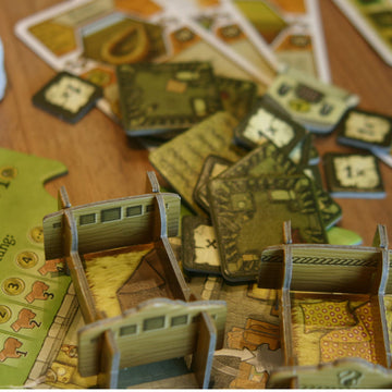 Agricola (Revised Edition) Farmers of The Moor Expansion | Strategy Game for Adults and Teens | Advanced Board Game | Ages 12+ | 1-4 Players | Avg