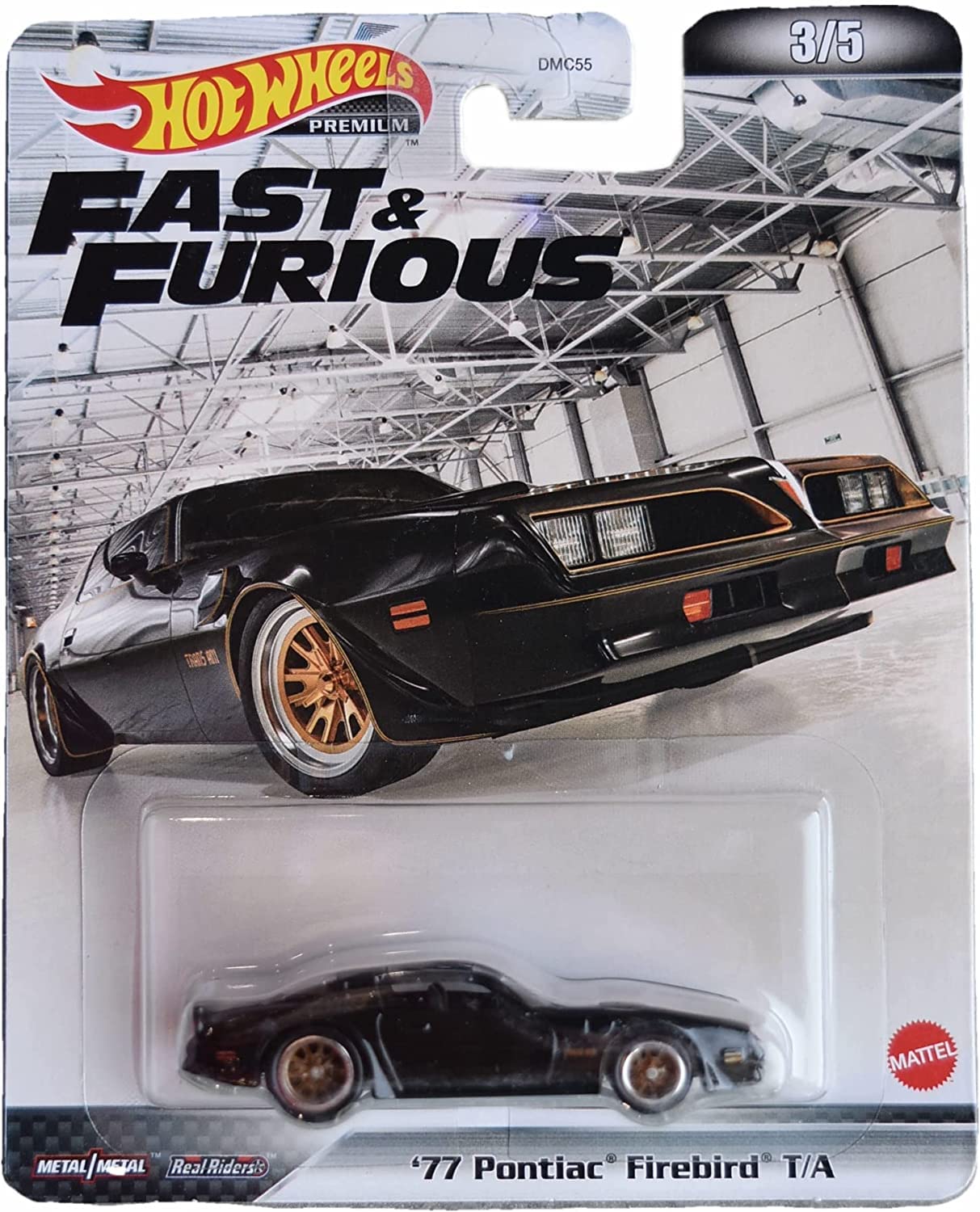 Hot Wheels '77 Pontiac Firebird T/A, Fast & Furious 3/5