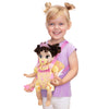 Disney Princess Belle Baby Doll Deluxe with Tiara, Carrier, Plush Friend, Pacifier, Bib & Baby Bottle [Amazon Exclusive]