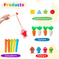 Mummed Montessori Baby Wooden Tissue Box Christmas Toy 6-in-1 Sensory Tissue Box Toy for Babies 36+ Months Developmental Toys for Babies, for 36+