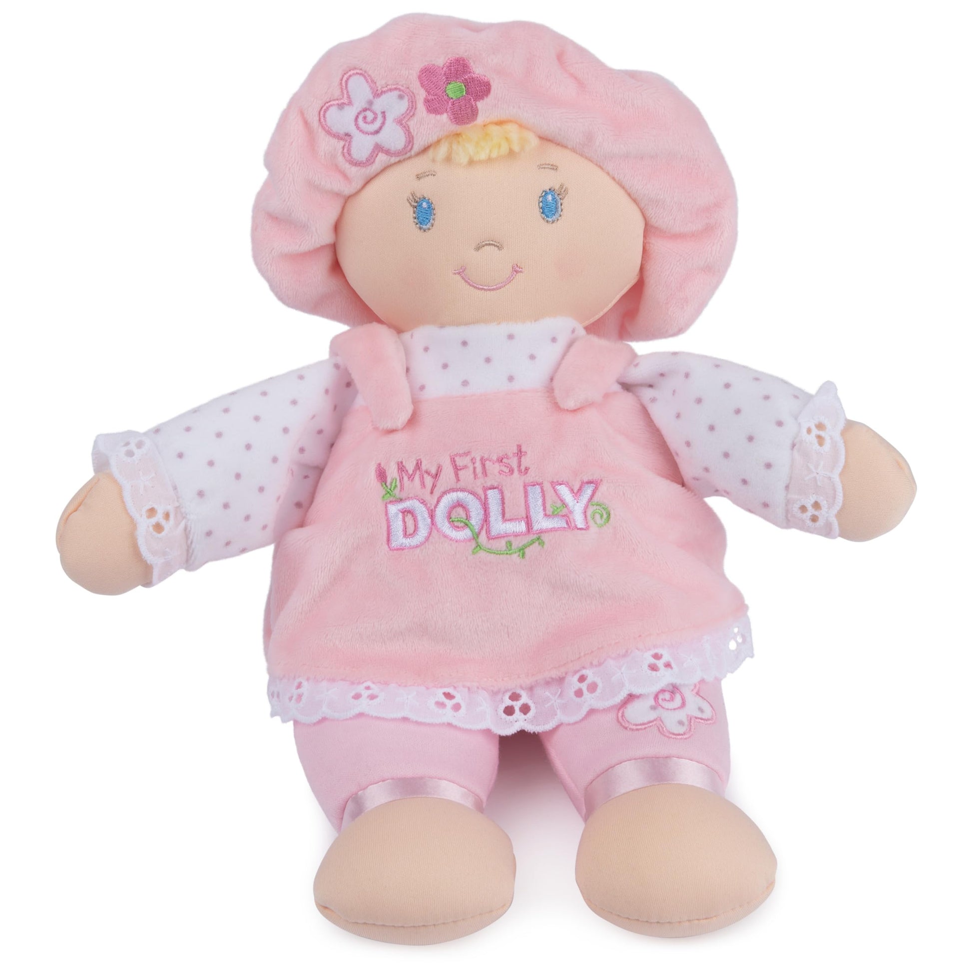 GUND My First Dolly 13-Inch Plush Doll Toddler Toy for Ages 0+