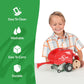 Big Country Toys Red Round Baler - Toy Hay Baler - 1:20 Scale - Farm Toys - Durable & Lifelike - Playable & Collectible…