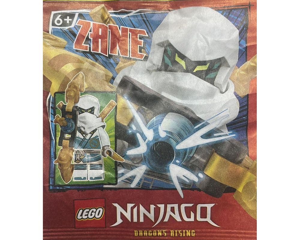 LEGO Ninjago Dragons Rising: Zane Minifigure with Ice Bow