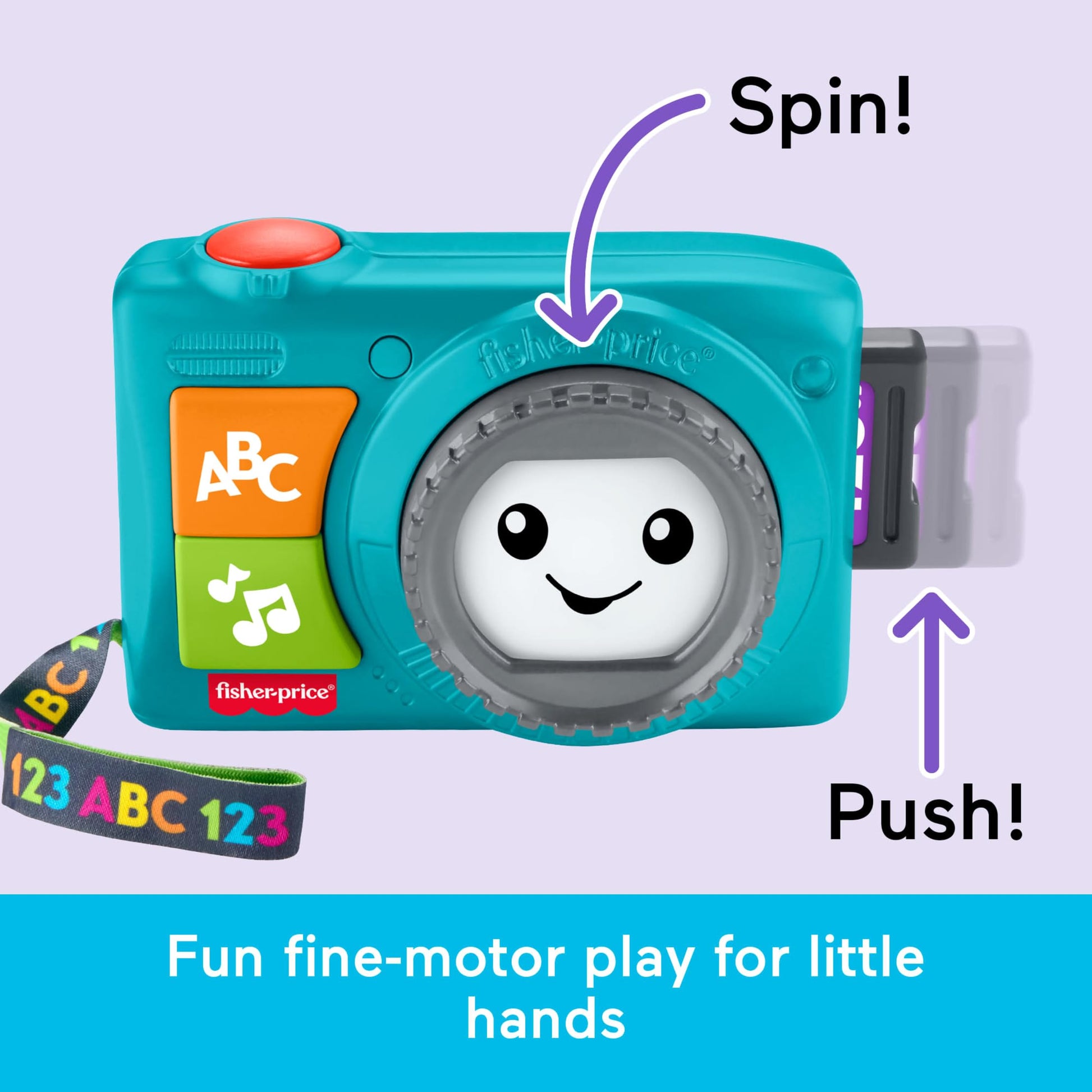 Fisher-Price Laugh & Learn Light-Up Camera