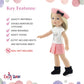 Emily Rose 14" Doll Parisian Outfit 5-PC - Pink Skirt, Paris Tee, Beret & Boots | Glitter Girls and Wellie Wishers Compatible | Gift Boxed | Doll NOT