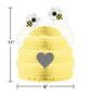 Creative Converting 340067 Bumblebee Baby Centerpiece, 9" x 11", Multi-color