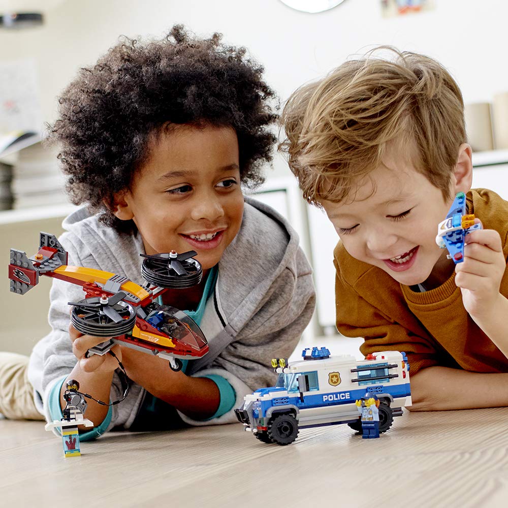 LEGO City Sky Police Diamond Heist 60209 Building Kit (400 Pieces)