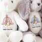 OAEUQ 2026 My Baby's First Easter Gift Easter Themed Plush Bunny Toys Pillow Toys to Accompany Your Child Baby Flowers Newborn Gifts for Boys