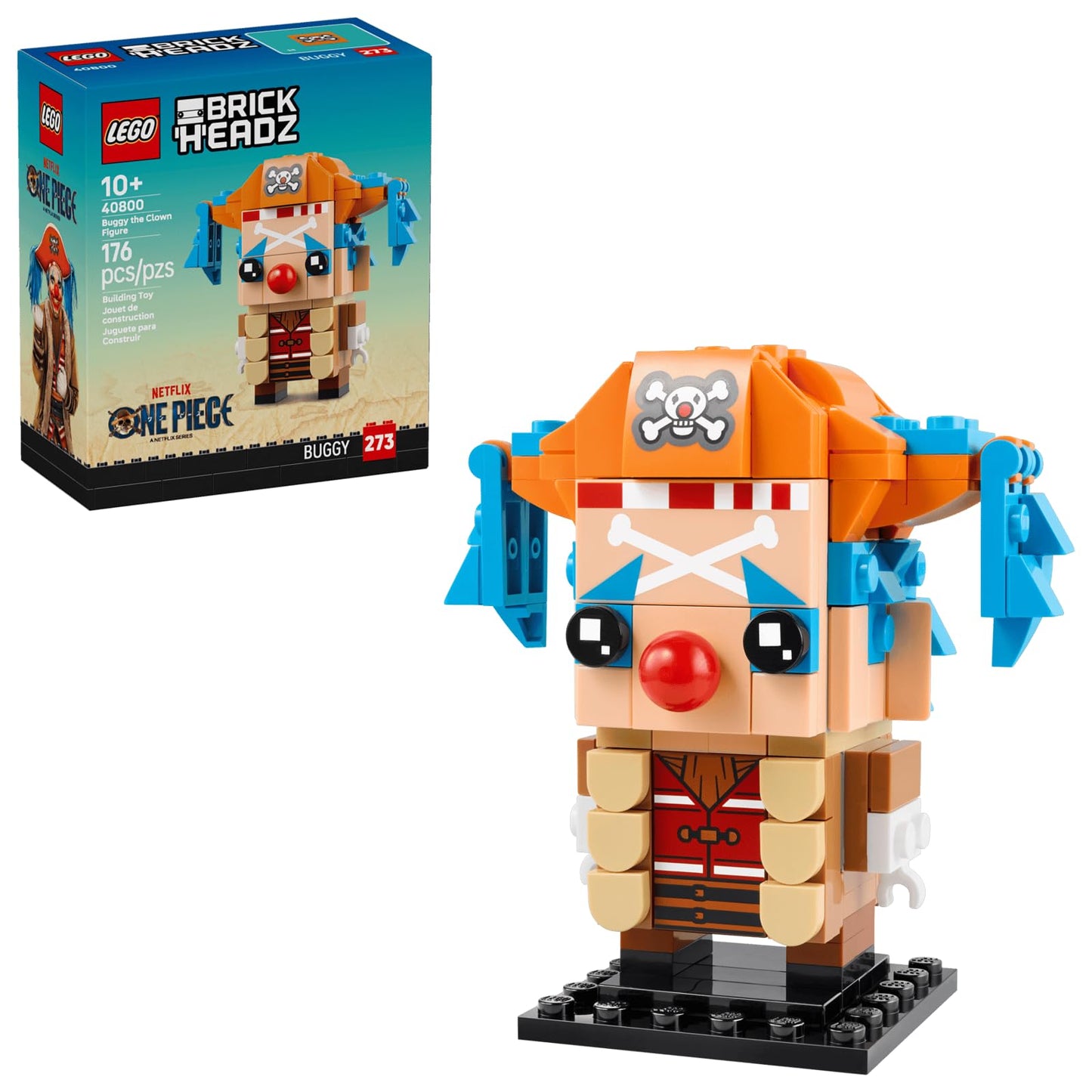 LEGO One Piece BrickHeadz Buggy The Clown 40800