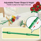 EMANNON Flowers Bouquet Building Set, 12 Artificial Flowers 1064 PCS Bricks Blocks Toy for Adults, Botanical Collection Gift for Mother's Day