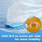 Funscape Kid Inflatable Baseball Pool Toy, Fun Swimming Pool Ball Toss Game