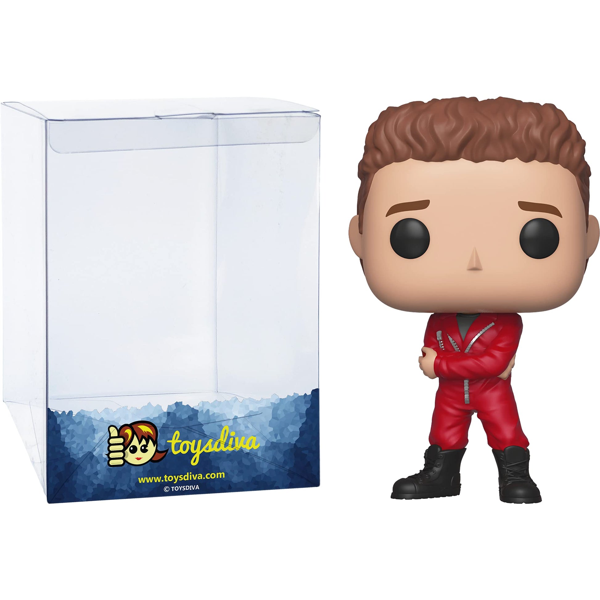 Funko Denver: P o p ! TV Vinyl Figurine Bundle with 1 Compatible 'ToysDiva' Graphic Protector (742-36001 - B)