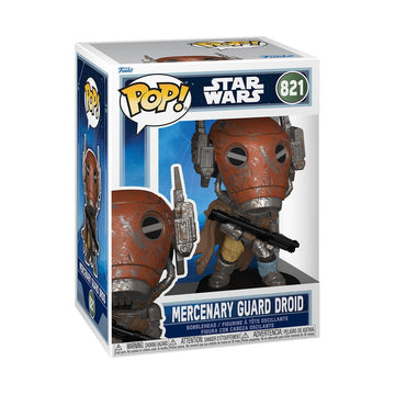 Funko Pop! Star Wars: Mandalorian & Grogu - Mercenary Guard Droid - Collectable Vinyl Figure - Gift Idea - Official Merchandise - Toys for Kids &