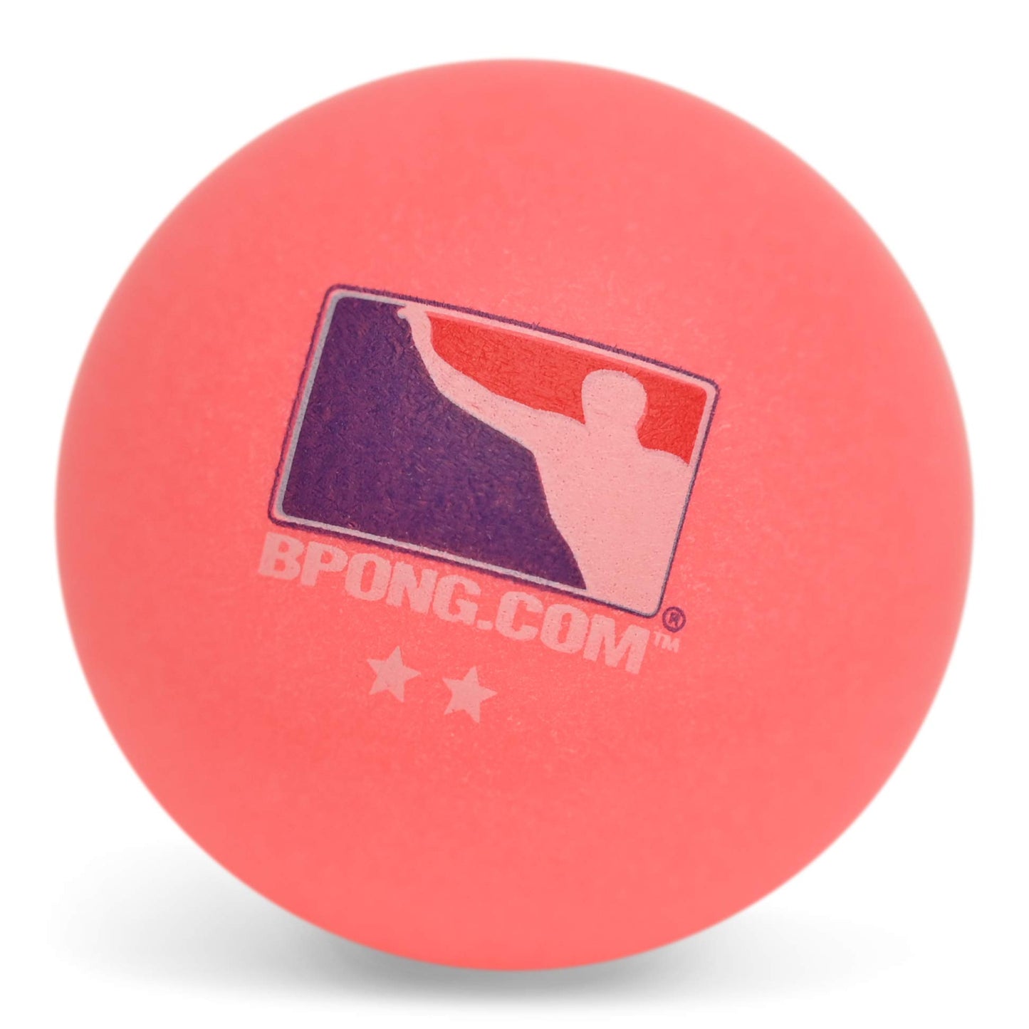BPONG Pink Beer Pong Balls World Series of Beer Pong (WSOBP) - Tournament-Grade - 12 x 2-Star, Seamless Balls