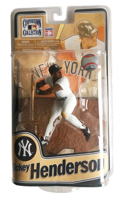 MLB Cooperstown Series 8 Rickey Henderson Yankees Figure