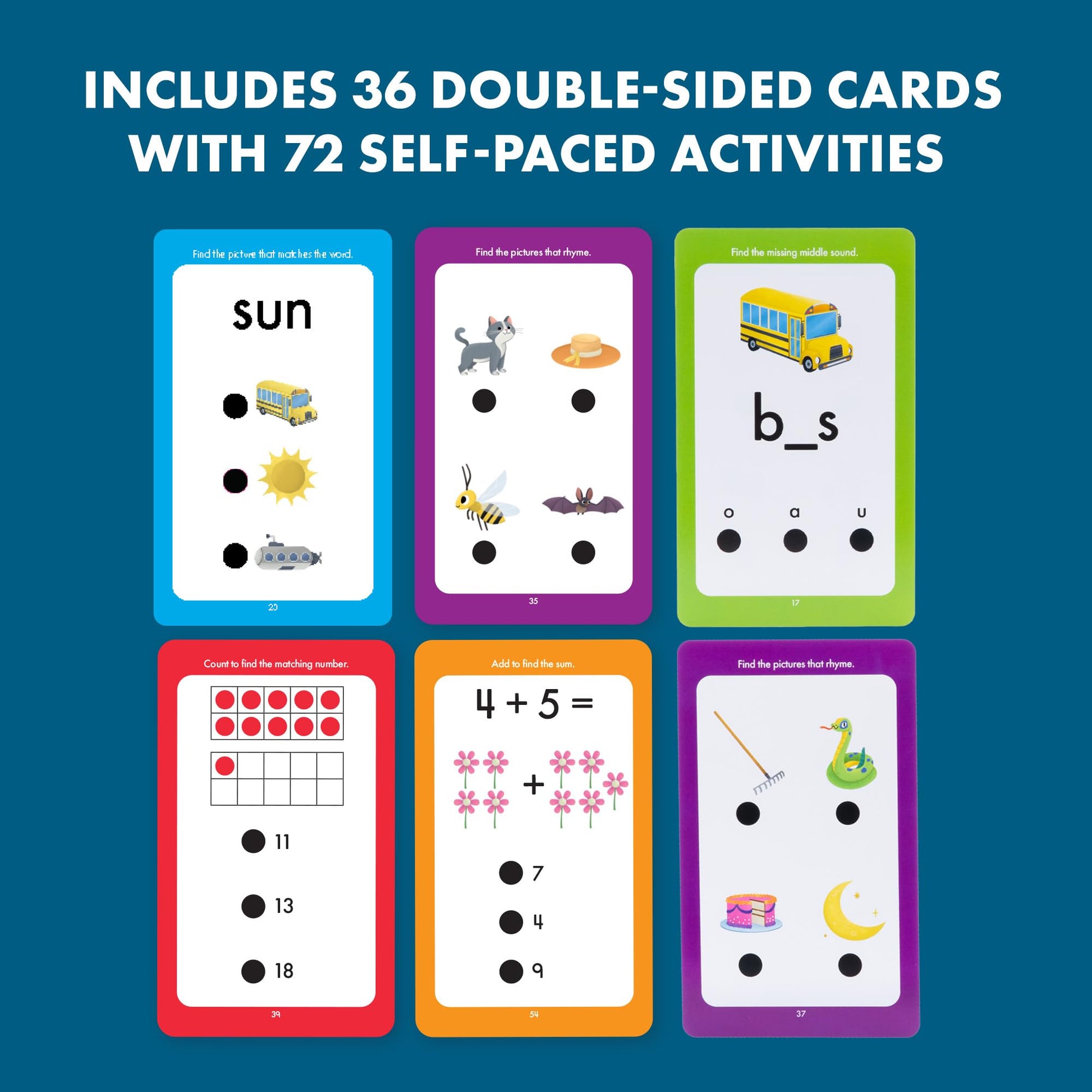 Educational Insights Hot Dots Kindergarten Prep Set - Kids Flash Cards