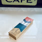 Pacific Shore Games Canoe Cribbage Board Game Set, Sunrise Nautical Print, Continuous 3 Track Travel Cribbage Boards Unique, Wooden Board Games