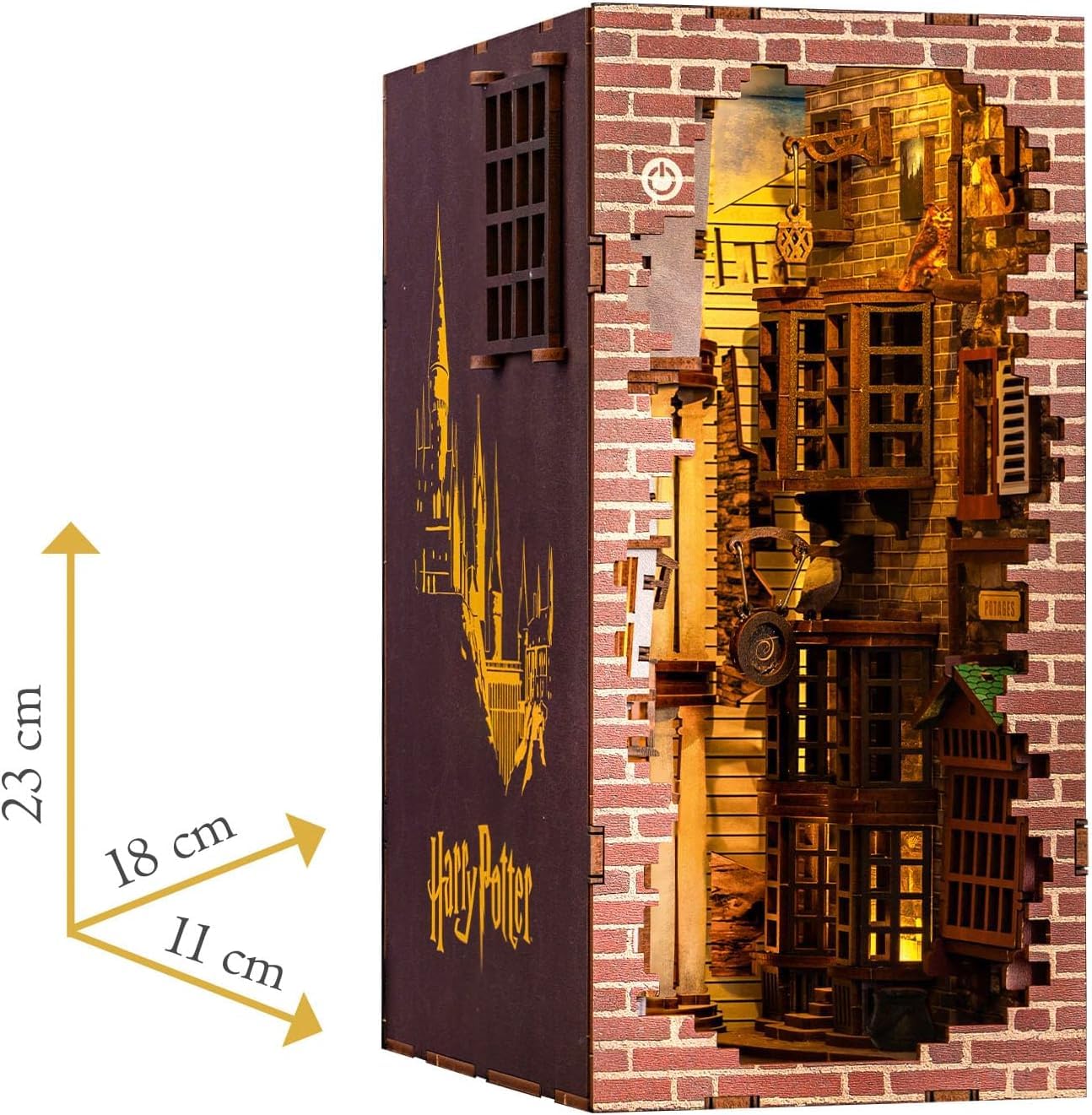 Revell Harry Potter Diagon Alley 3D Book Nook Wooden Puzzle Kit